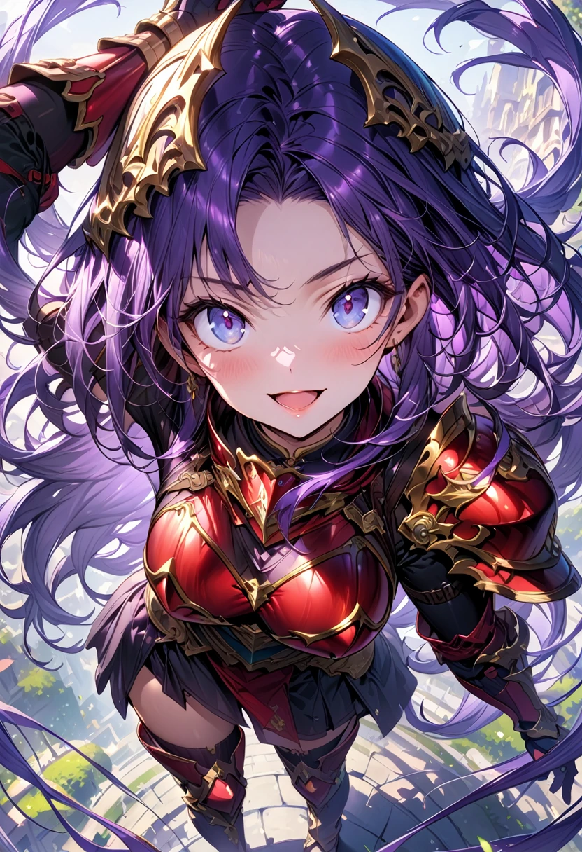 Girl, Raiden Shogun, Korean woman, shoulder exposure, shoulder smooth texture latex, wishful smile, anime feeling, evil devil, {black painting}, {desired smile},
