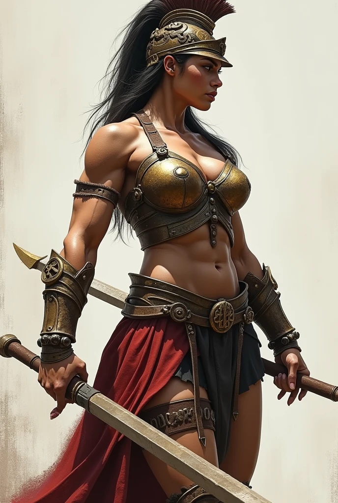 realism,a woman with a huge breast is posing for the camera, muscular ultraviolent woman, massive muscles, strong and imposing, muscular girl, muscular and terrifying, muscular warrior women, bursting with muscles, powerful and huge, huge muscles, extreme muscles, large muscles, bodybuilder superhero bikini, extremely detailed woman, extremely muscular, muscular character, feminine and muscular