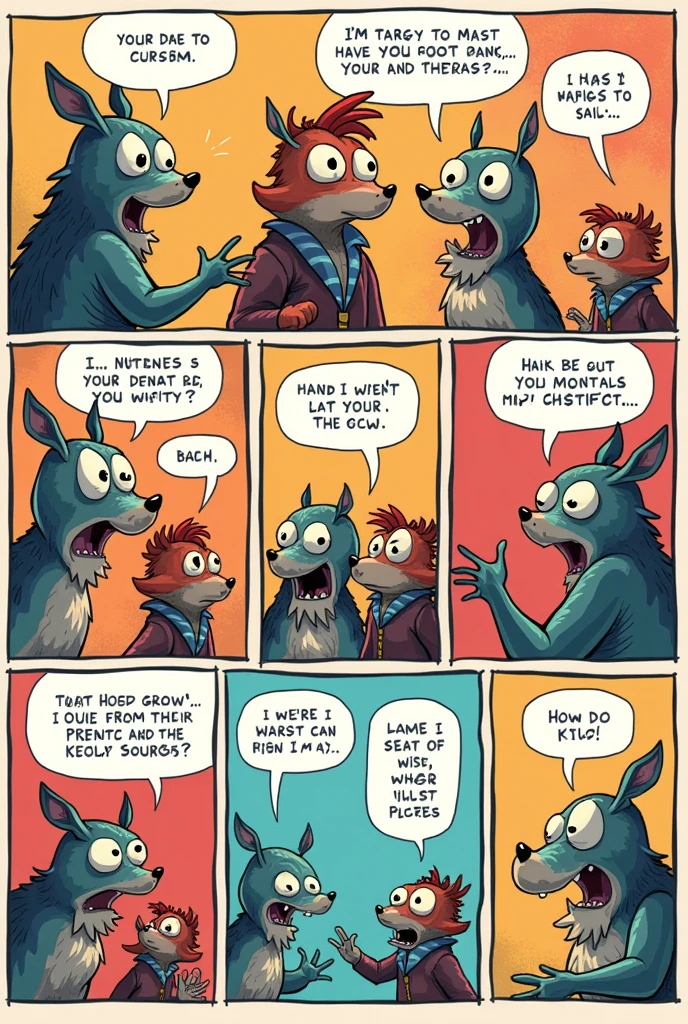 Duos male , furry,nick wilde ,red hair,History teacher,School shirtless, wearing boxers , medium bulge speech bubble english text, skinny body huge size difference , skinny focus, slim body wearing blowjob ripped boxers macro size big feet heart pattern boxers head reaching the ceiling big penis sitting on the floor outgrowing too_big giant growth nick wilde tall adult male cramped close up