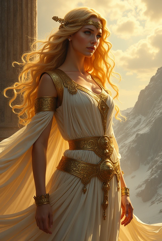 Goddess Demeter, Harvest Goddess, goddess of greek mythology, in high quality