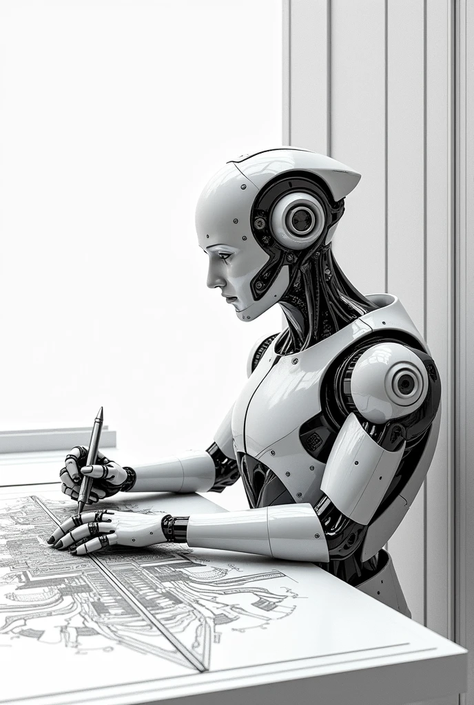 Intricate 3d rendering of highly detailed beautiful ceramic silhouette female robot face, cyborg, robot parts, 150 mm, beautiful studio soft light, rim light, vibrant details, luxury cyberpunk, lace, surreal, anatomy , Facial Muscles, Cable Wires, Microchips, Elegance, Beautiful Background, Octane Rendering, HR Giger Style, 8k, Best Quality, Masterpiece, Illustration, Very Delicate and Beautiful, Very Detailed, CG, Uniform, Wallpaper, ( fidelity, fidelity: 1.37), stunning, fine detail, masterpiece, best quality, official art, very detailed cg unity 8k wallpaper, absurd, unbelievably absurd, robot, silver helmet, full body, sit and write