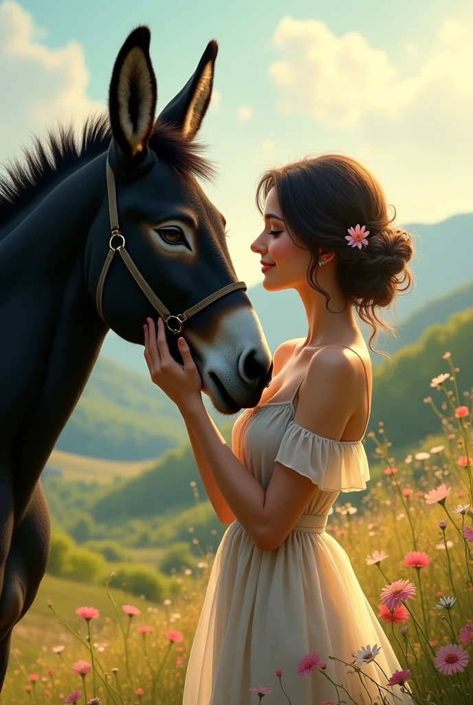 feral horse, horse pussy, anus, selfie, cunnilingus, human, female, smile