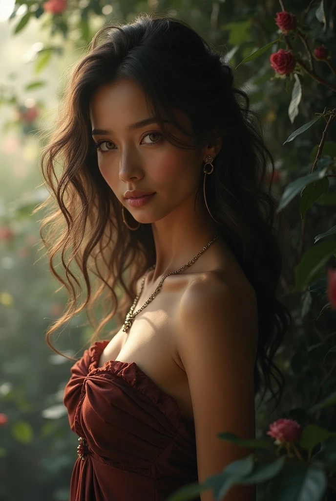 a delicate erotic female figure, beautiful detailed eyes,beautiful detailed lips,extremely detailed eyes and face,long eyelashes, nude woman, sensual pose, smooth porcelain skin, warm lighting, delicate colors, cinematic composition, masterpiece, (best quality,4k,8k,highres,masterpiece:1.2),ultra-detailed,(realistic,photorealistic,photo-realistic:1.37),high fashion, elegant, graceful, alluring, captivating, ethereal, glowing skin, fine brushstrokes, soft focused background, sophisticated aesthetic、Cowboy Shot、Lying on the floor