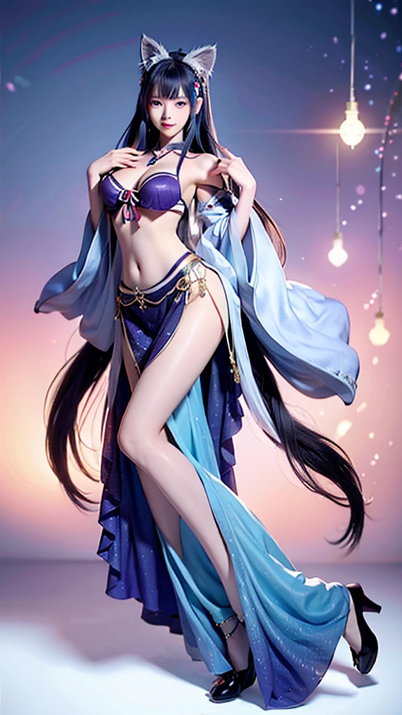 (Anatomically normal:2)、16K、Highest quality、Highest quality、Highest Resolution、Masterpiece、One 18-year-old Japanese woman、Japanese Idols、(頭の上から足の指先まで写っているFull body photo:1.8)、Precision portrait photography、(Thin and slender body:1.8)、(Hourglass system:1.8)、(Youthful, firm, beautiful, large, ideally shaped breasts:1.8)、(Deep cleavage:1.8)、(Too thin waist:1.8)、(Long vertical belly button:1.8)、(A small face that is too beautiful and symmetrical:1.8)、(Super small face:2)、(Luxury, high quality, branded, ultra compact, deep purple glittery sexy bra and panties:1.8)、(You can never see the pussy:2)、(Legs that are too long and too thin:1.8)、(Long and slender legs:1.8)、(Super long, shiny, super straight brown hair that reaches down to her waist:1.8)、(Long, straight bangs:1.8)、(Sexy pose:1.8)、(Her long, slender legs are neatly aligned:1.8)、(Big and beautiful eyes:1.8)、(She looks at the viewer as if she is truly in love with him and desires him.:1.8)、(Full body photo:1.8)、Okinawa beach background、(No anatomical abnormalities:2)、(One girl:2)