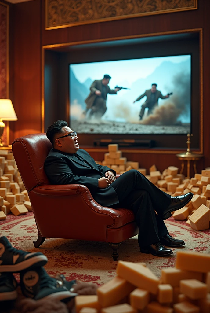 kim june un playing with drones and missiles, toys, north korea