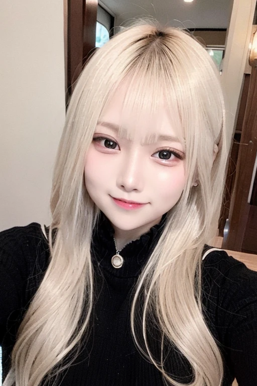 (3 girls), Young faceอินโดนีเซีย, 12 years,smile,Silver hair, white skin, Round breast, blue eyes,(( Strapless sweater))Masterpiece, Highest quality, 8K, beautiful girl, Young face、 photography, Cute face, thigh,In the meadow, Embarrassing、รอยsmile、((((((อายุ 12 years))))))、small waist、 ((Busty breasts))