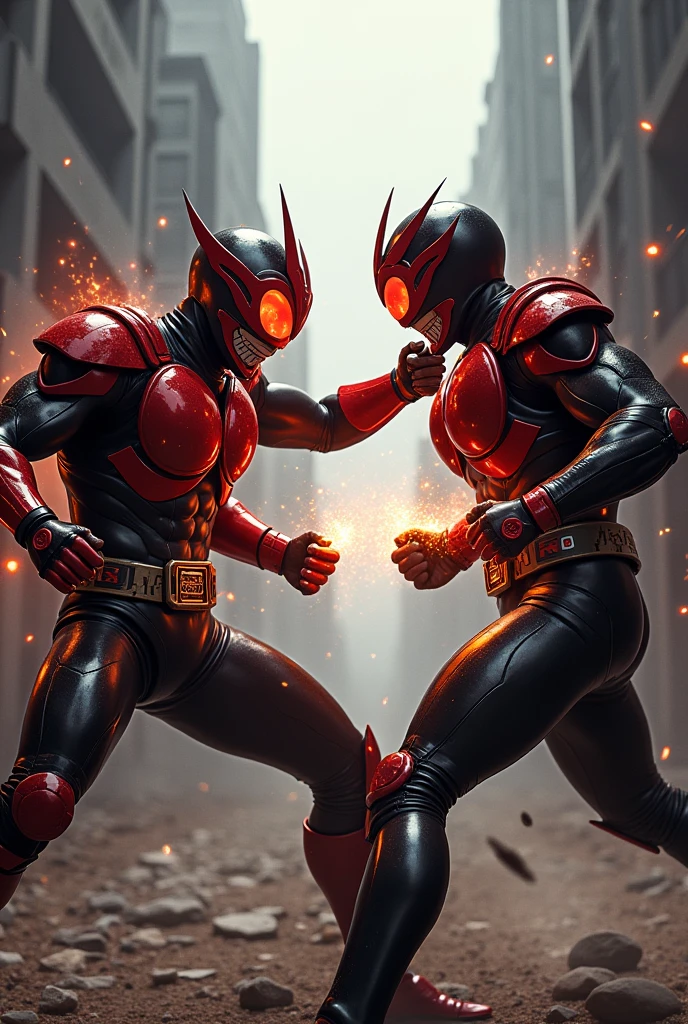 Mask Rider Fighting Kamen Rider Kuuga, Might Form, Punch fight - SeaArt AI