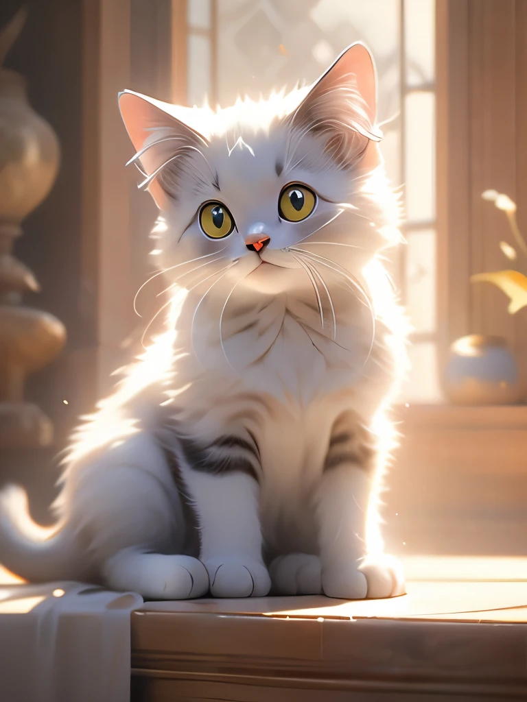 there is a cat sitting on a white surface looking at the camera,, very handsome, spotted ultra realistic, , has a very realistic look to it, sora as a cat, tabaxi male, a handsome, high-resolution photo, cute looking, awesome cat, a cat, 