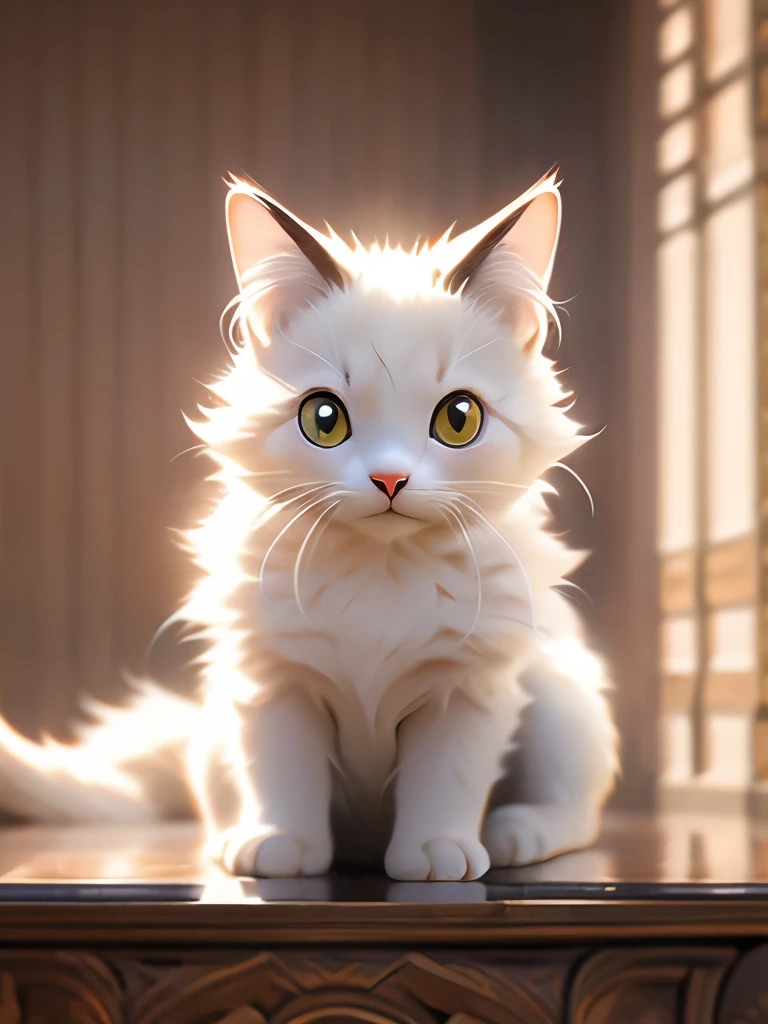 there is a cat sitting on a white surface looking at the camera,, very handsome, spotted ultra realistic, , has a very realistic look to it, sora as a cat, tabaxi male, a handsome, high-resolution photo, cute looking, awesome cat, a cat, 