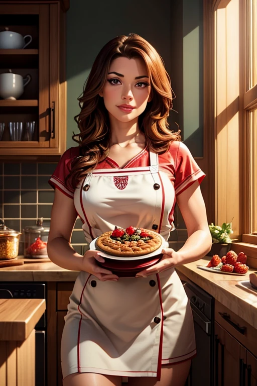 ((detailed)), ((masterpiece)), 8k resolution,
1girl, JenniferLopez, brown eyes, lips, brown hair, earrings, jewelry,
a woman, professional chef, double-breasted jacket, chef's hat, undercut, upper body, <lora:celebrityown_JenniferLopez:0.7>