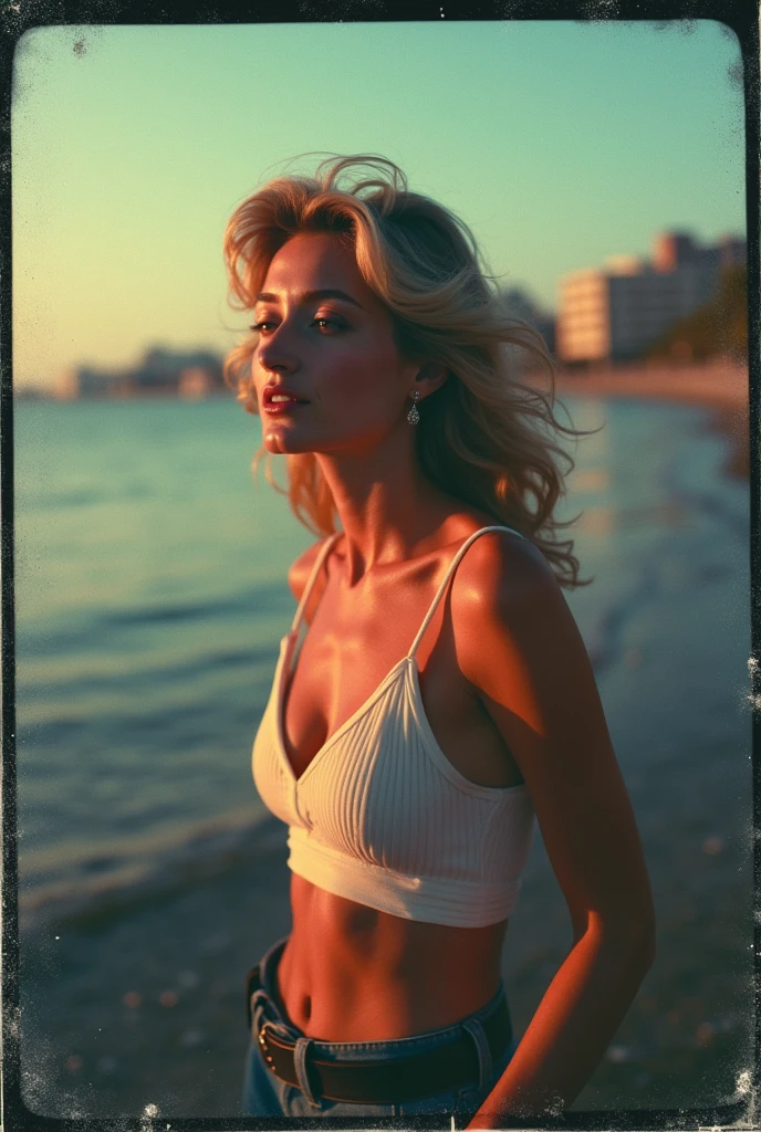 (Cinematic Aesthetic:1.4) Photo of a beautiful blonde woman sexy fashion