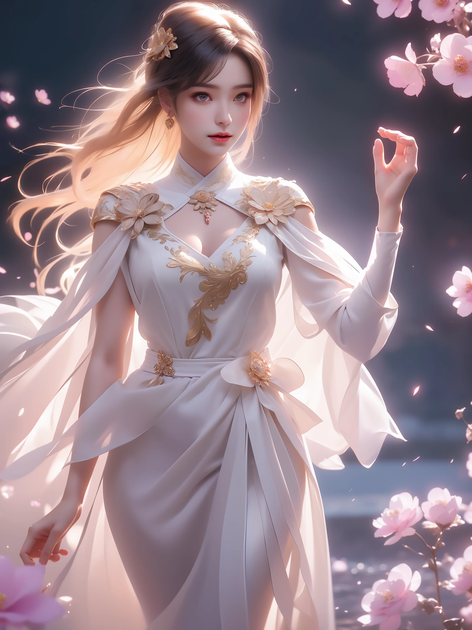Yunxi,((Girl lying in the river))、night,moonlight,((water花飞溅, water滴, water流, water,流动的water,water,流动的water滴,飞溅的water喷,飞溅的water滴,water滴落,The beating waves,)) (masterpiece, best quality:1.2), 1girl, 独奏,She gently lifted her skirt with one hand,Make gentle and playful gestures,Beautiful and charming woman, Elegantly, Her plump breasts are fully exposed.,Visible cleavage,The skirt is very short,Natural Legs,Sexy long legs,Slender and lovely beauty, Eyes sparkling,Her skin is flawless。Her curves are highlighted。Shine in the light,The color is pastel,She lay confidently,One hand on hip,Her posture is elegant。She wore elegant high heels,It matches her skirt very well.。In the warm golden sun。The atmosphere of the whole photo is peaceful and positive,Emphasis on natural beauty and elegance, Studio Lighting,Vibrant colors, Cute girl, sweet, cosmetic,Shy,blush,open mouth,Heavy breathing,moan,超realism,realism,Movie Lighting,Comfort,Sony FE GM,Retina,masterpiece,precise,Anatomically correct,Textured Skin,Super Detail,High Detail,best quality,Colorful