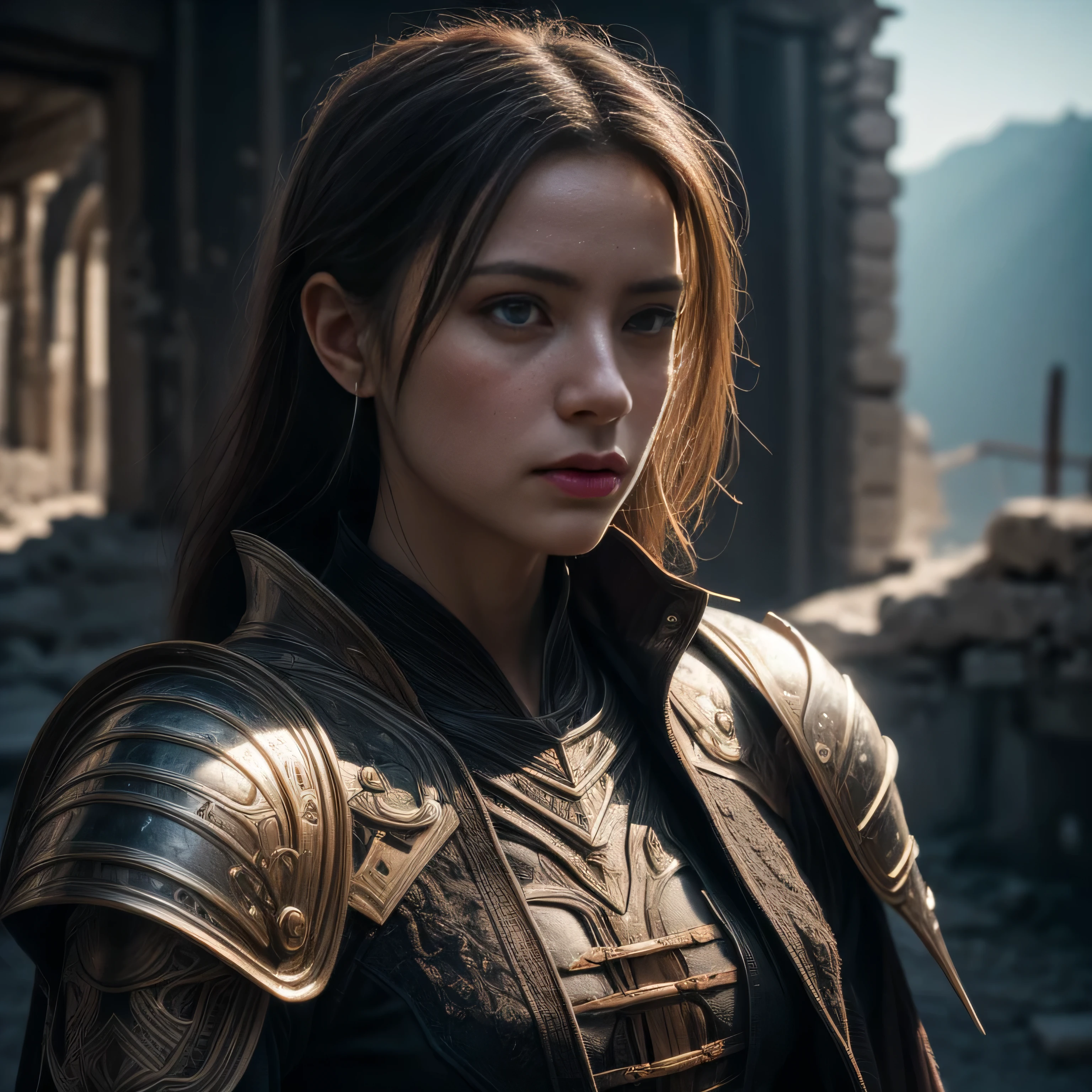 design, interrior, interriordesign saint_cloth, divine_armor
Masterpiece, best quality, (highly detailed raw photo:1.2), 8k render in octane, volumetric lighting, volumetric shadows  a portrait of a woman, (armor reflexions:1.2), angry, cloak
((realistic highly detailed greece ruins background))