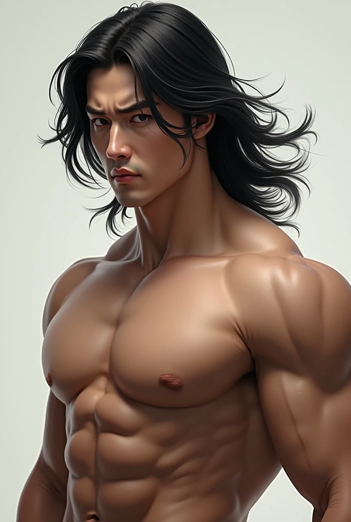 masterpiece, Highest quality, figure, Very detailed, In detail, High resolution, 8k wallpaper, Perfect dynamic composition, Beautiful Men、Super handsome、Beautiful attention to detail , Big eyes、Open the mouse, Sexy Face,A face of ecstasy,The face at the peak of sexual arousal, View your viewers, Childish and innocent expression、((Australian/Japanese mix))、((super good looking guy ))、The skin is fine and smooth、No beard、((A beautiful face with a straight nose))、((Long hair like a rock star))、Thin but muscular、