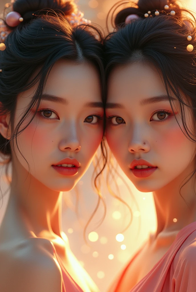 1 girl, beautiful detailed eyes, beautiful detailed lips, extremely detailed eyes and face, long eyelashes, priscilla the hybrid, smiling, intricate details, fantasy portrait, highly detailed fantasy character, ethereal, glowing skin, flowing hair, vibrant colors, dramatic lighting, chiaroscuro, digital painting, (best quality,4k,8k,highres,masterpiece:1.2),ultra-detailed,(realistic,photorealistic,photo-realistic:1.37)