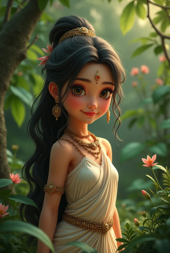 A cute indian girl