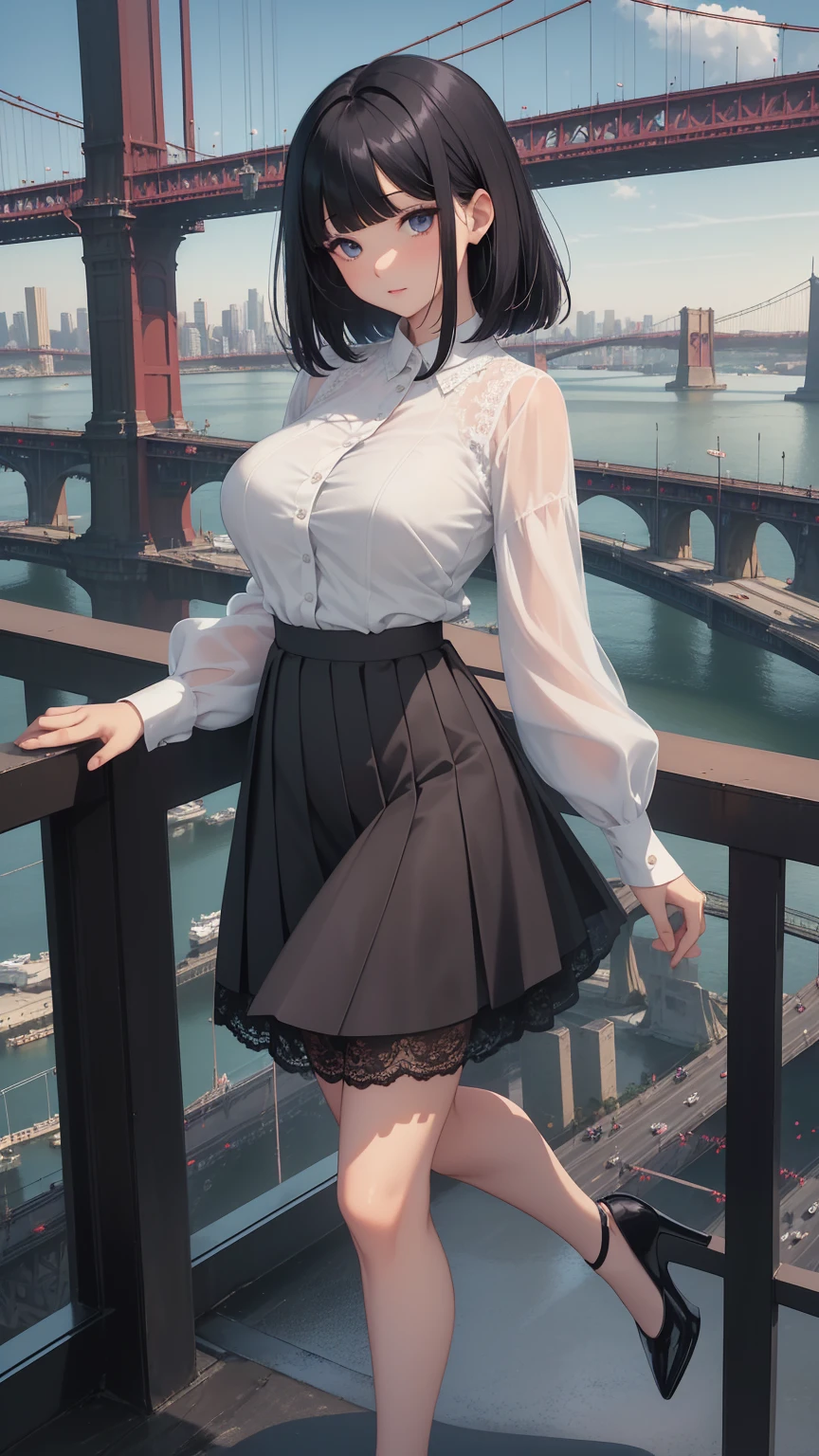((Best quality)), ((masterpiece)), (detailed), femboy in stockings