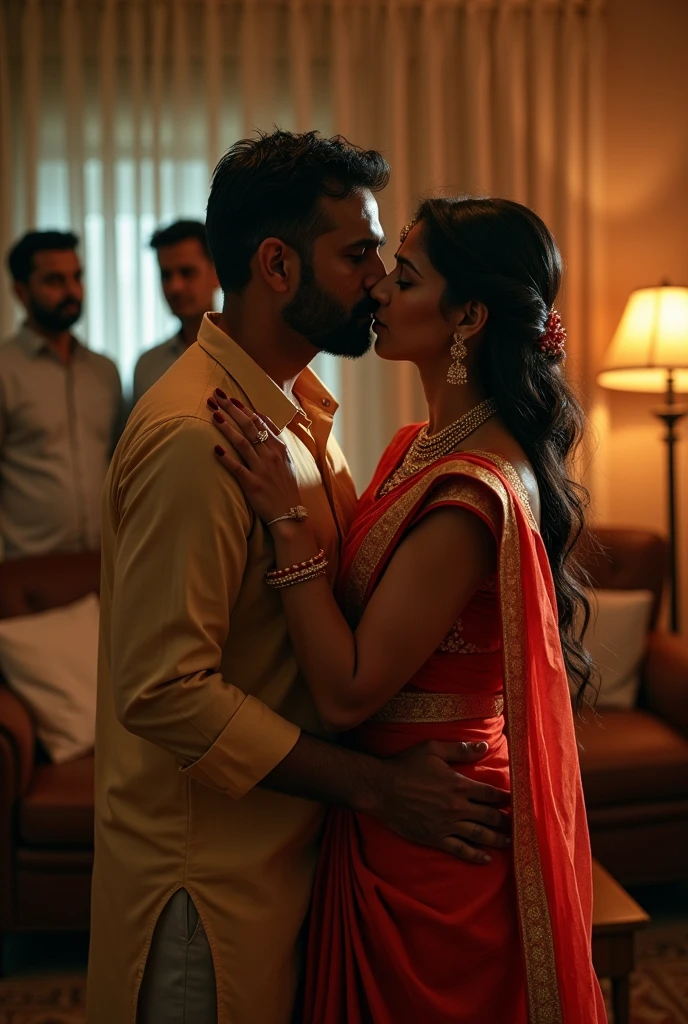 Aamir and Hina loved each other very much, one day Hina was alone at home, when Aamir saw Hina, he attacked Hina, took off Hina's shirt, took off her shalwar, put his underwear inside her, Hina was very angry. Having fun, Hina took Aamir's pussy in her mouth