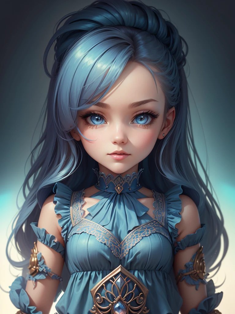 ((Light blue corset dress)), (Best quality, masterpiece: 1.2), Ultra High Resolution, (((Real)), Front lighting, intricate details, exquisite details and textures, Body Portrait, 1 girl, Solo, (young), Face highlights, Upper body, Detailed face, Teardrop mole, Shiny skin, Black and long hair, Ponytail, Braid hair, Look Viewer, Big eyes, ( light blue corset dress), earrings, small breasts, slim body, beautiful background (city hotel room: 1.2), windowsill, professional lighting, photon mapping, radiosity, physically based rendering, ((hair bunched up on head)), huge, {{{masterpiece, best quality, illustration,game_cg}}}, (hair bunched up on head), sexy, cinematic, beautiful background, body portrait, ((black and long hair)), --auto --s2