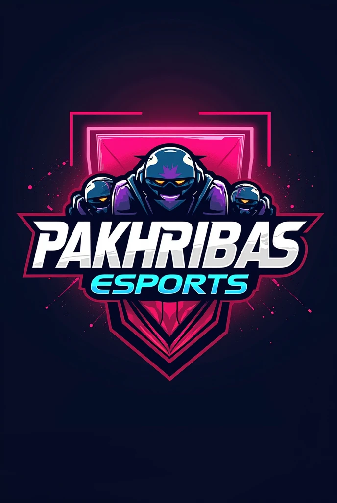 Create a professional sports logo for a Free Fire team named 'MIB' and, below the name 'MIB', add the text 'sports'. The logo must be unique and never seen before.