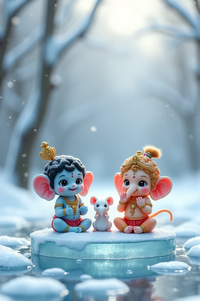 a painting of two little kids sitting next to a tree, ๐๐๐โบ๐๐๐, hindu gods, 8k)), cute cartoon, from ramayan, lovely and cute, trending ๏ผ, โค๐ฅ๐๐ช, cute beautiful, adorable digital painting, mobile wallpaper, indian god, cute artwork, so cute, ๐คฌ ๐คฎ ๐ ๐