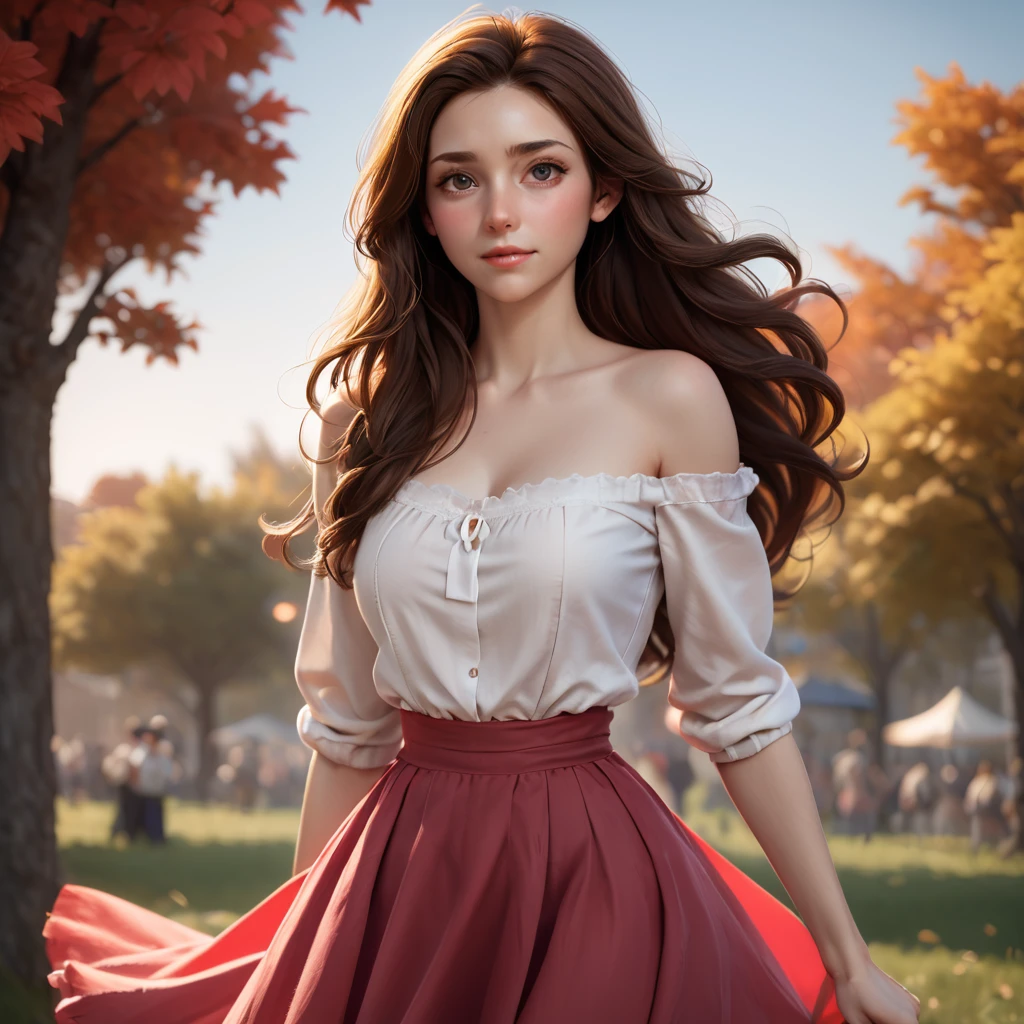 (GeGe:1.5), woman, brunette, brown eyes, freckles, 
Masterpiece, best quality female, (French),(enormous breasts), (very long curly volumetric hair:1.33), (full body:1.5), (white crinoline inside with red corset outside:1.33), (long red skirt:1.33), flat headband, (detailed beautiful brown eyes:1.33), detailed blush smiling face, slim body, perfect anatomy, very cute, dynamic pose, showing some leg, perfect shading, dramatic lighting, rendered in 8K resolution for high-quality detail, trending on art station, concept art, smooth, sharp focus, in a saloon, highly detailed, soft natural volumetric, cinematic perfect light, intricate details
(ultra detailed face, ultra detailed eyes, ultra detailed lips, ultra detailed eyebrows), safe_pos, score_9, score_8_up, score_7_up score_9, score_8_up, score_8, 1girl, cutest girl in the world, brown hair, long hair, hair flowing over shoulders, pink shirt, cleavage , (short white skirt, no panties, hairy pussy), pale skin, body freckles, large breasts, puffy nipples, public park, grass, in a park, dynamic angle, cinematic lighting, volumetric lighting, full body, Expressiveh, downblouse, exposed breasts, squishing breasts, horny, parted lips, looking to the side, people filming, group of people with cell phone, (exposed breasts, detailed breasts, detailed nipples, detailed areola),
