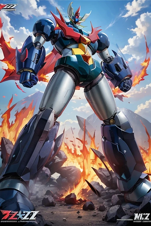 mazingerz mazinkizer giant steel super robot　upright　Giant robot　Explosive Flame　graduate School　superrobot