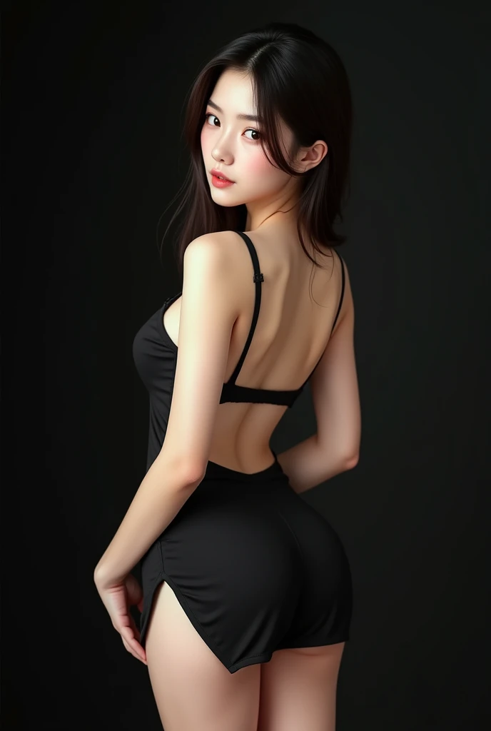 (8k, best quality, masterpiece, ultra highres:1.2) Photo of Pretty Japanese woman beautiful, beautiful enchanting fashion contemporary painting with a, looking at the viewer, ((sunrise background)), (1girl), (red see through tiny shirt short sleeves), ((black short schoolgirl skirt)), belt, ((hand down)),black hair, medium hair, high angle photo of a gorgeous woman, realistic skin texture, looks up, (nudity), round chin, 50 mm art lens, f 1. 2, sharp focus, 8 k high definition, insanely detailed, intricate, elegant, small breasts, dynamic pose, tiny breasts, deep cleavage, serious expression, , standing against a city skyline at night,yoga suits, short, wet and tight t-shirt,beautiful, masterpiece, best quality, extremely detailed face, perfect lighting, solo,1girl, sexy sight best quality, ultra high res, photorealistic, ultra detailed, masterpiece, best quality, iu1, yoga girl, yoga sweaty, clothes_tight, visible small ass and thigh tiny ass