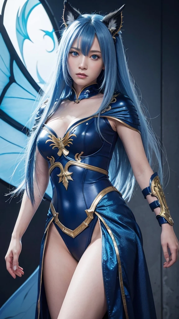 ( absurdly , high quality , Super detailed,See photographer ), Pegasus Queen,Detailed and beautifully colored dragon costume,