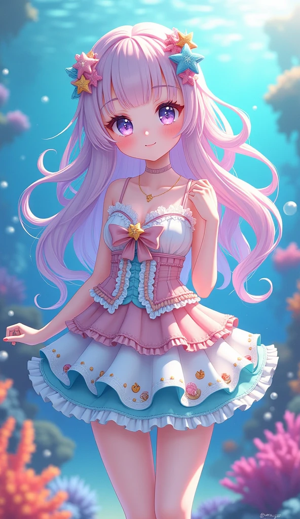 (masterpiece、Highest quality、Official Art、beautiful:1.2、8k resolution)、(One Girl:1.3)､hatsune miku、Twin tails,Big Breasts、F cup breasts,Chubby Beautiful Girl,  White ball gown, Vibrant pastel colors, (colorful), long flowing liquid pink hair, Magic lights, sparkling magic liquid, inspired Glen Keane, inspired By Lois Van Baarle, Disney Art Style, By Lois Van Baarle, An aura that glows around her, Glen Keane, Shining halo、Digital Painting, Flowing shiny hair, Shiny, Flowing Hair, beautifulデジタルイラスト, Fantasy Background, Whimsical Fantasy Background, Detailed patterned lingerie, Highly detailed lingerie, Emphasize cleavage、Sharp focus,  Sparkling eyes, Liquid watercolor background、Chubby body type、Thick thighs、Large Breasts、Big Ass、Big Ass、