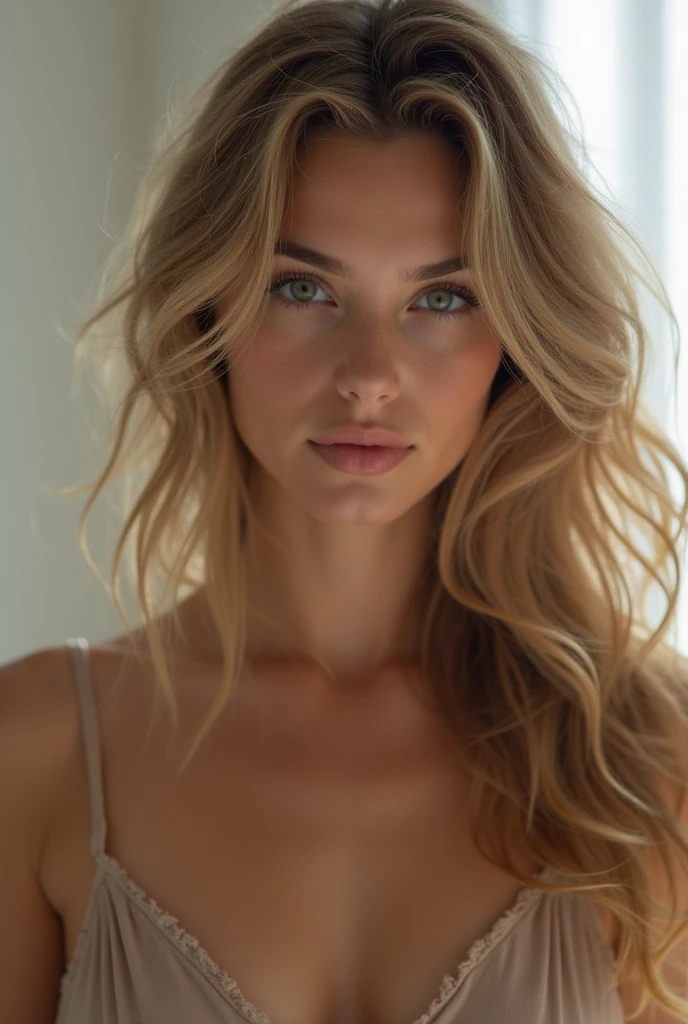 sexy blonde woman