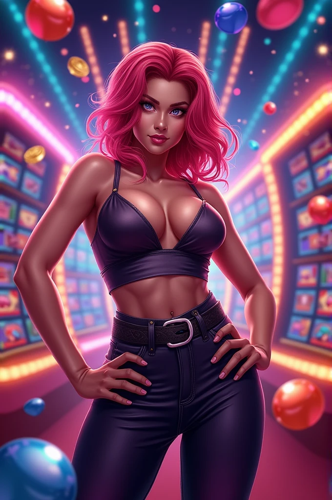 (Annabellpeaks:0.85), jumping on a trampoline in an amusement park, late afternoon, [bikini], tattoos, woman, breasts, cleavage, medium breasts, big ass, lips, long hair, detailed body, looking at the viewer, red bikini, solo, swimsuit, professional, masterpiece, romantic, steamy look, (thepit style, samdoesart style,:0.8), best quality, masterpiece, high resolution, 1girl,porcelain dress,hair ornament,  necklace, jewelry, beautiful face, on top of body, tyndall effect, photorealistic, two-tone lighting, (highly detailed skin:1.2),8k uhd, dslr, soft lighting, high quality, volumetric lighting, sincere, Photography, high resolution, 4k, 8k, Bokeh,