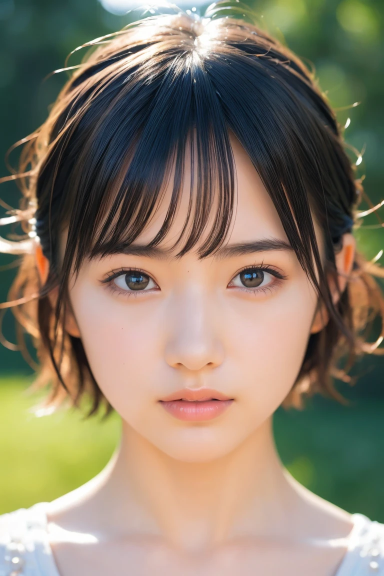 , long々and [Blue-black:.3] hair,View your audience, (masterpiece:1.3), (8k, Realistic, RAW Photos, Highest quality: 1.4), Japanese, (One Girl), Beautiful Face, (Realistic Face), (black hair, short hair:1.3), beautiful hairstyle, Realistic eyes, Beautiful attention to detail, (Realistic Skin), Beautiful Skin, charm, Ultra-high resolution, Ultra-realistic, Very detailed, Golden Ratio,ラグビーチーム - 丈夫なラグビージャージandスパイク.