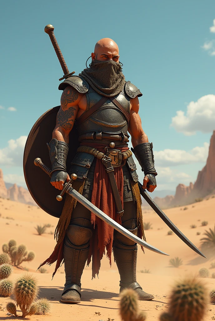 Slashy the desert