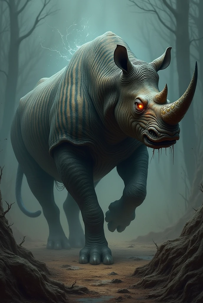 Scorpio and hippopotamus 