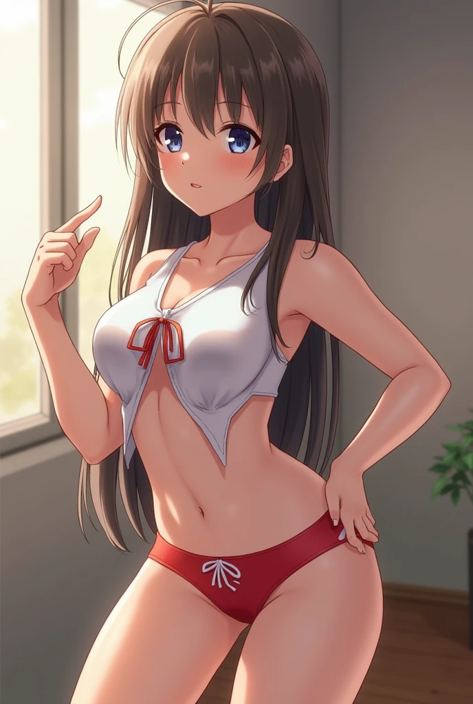 Isuzu Sento、highest quality、Highest quality、Huge super 、Cleavage、A fawning expression、high school girl、sexual behavior、sex、Armpit、pregnancy、Cowgirl、vagina