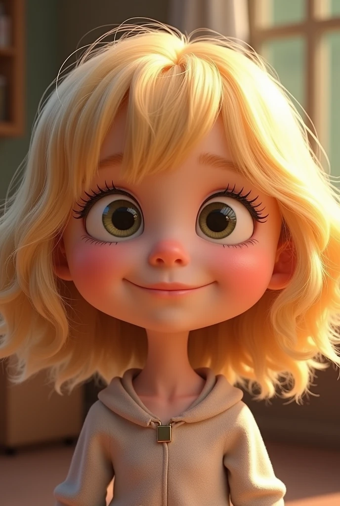 Child with light blond hair, aventureira