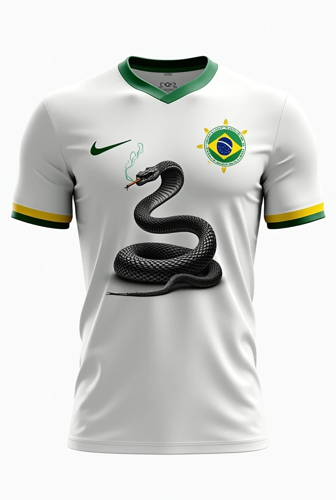 Generate me a soccer kit for white cobras