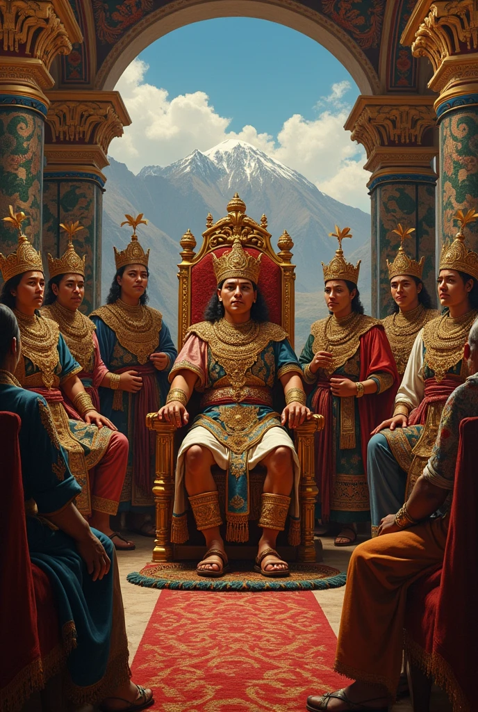 THE INCA ORDERS HIS SUBJECTS TO FIND OUT WHERE THAT MELODY CAME FROM