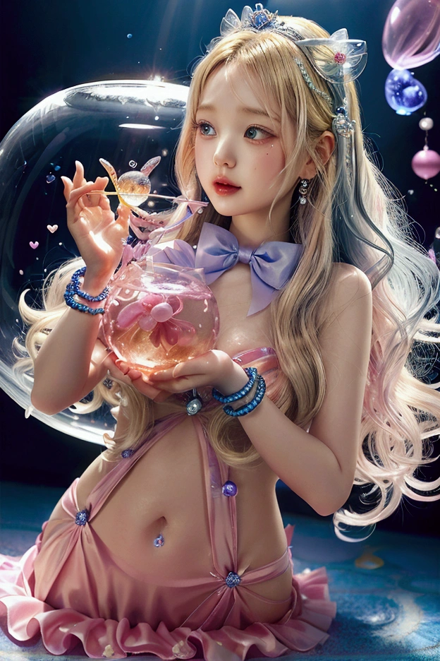 smile、((Cleavage fully exposed))、(((nsfw:1.29))),,(((a very young child:1.44))),(long twin tails),(fullbody,(A who is a loli:1.3),(SF),full body,(kawaii), (cute girl), (best quality:1.2), (solo:1.3),(1girl, 18yo:1.3), (long wavy hair:1.2),(hair blond),(blue eyes:1.2), magical girl, yellow magical dress, holding magical rod,(magic circle:1.2),