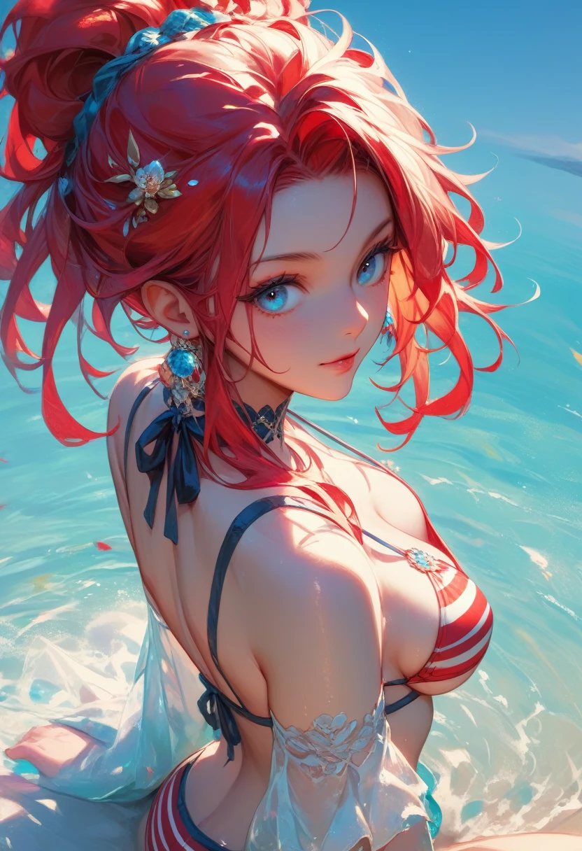 Makima,red tinted hair,fullnude、Genital tattoos,Suit and black tie、Big ass、Barefoot base,White sticky liquid,Vaginal discharge、moist,Pubic hair,Fleshy thighs,Pubic hair is dark,slimfigure,Turn your butt towards us、Moisturized, Glowing pink skin,cleanness,Strand-to-strand transparency,exposing the lower half of the chest,,,,,,,Expose all breasts,Leak Points,Exposing the lower buttocks,Exposed,Pink lip,Jet black,Mature Woman,Skimaica style,Affectionate expressions,In the bath,Passionate