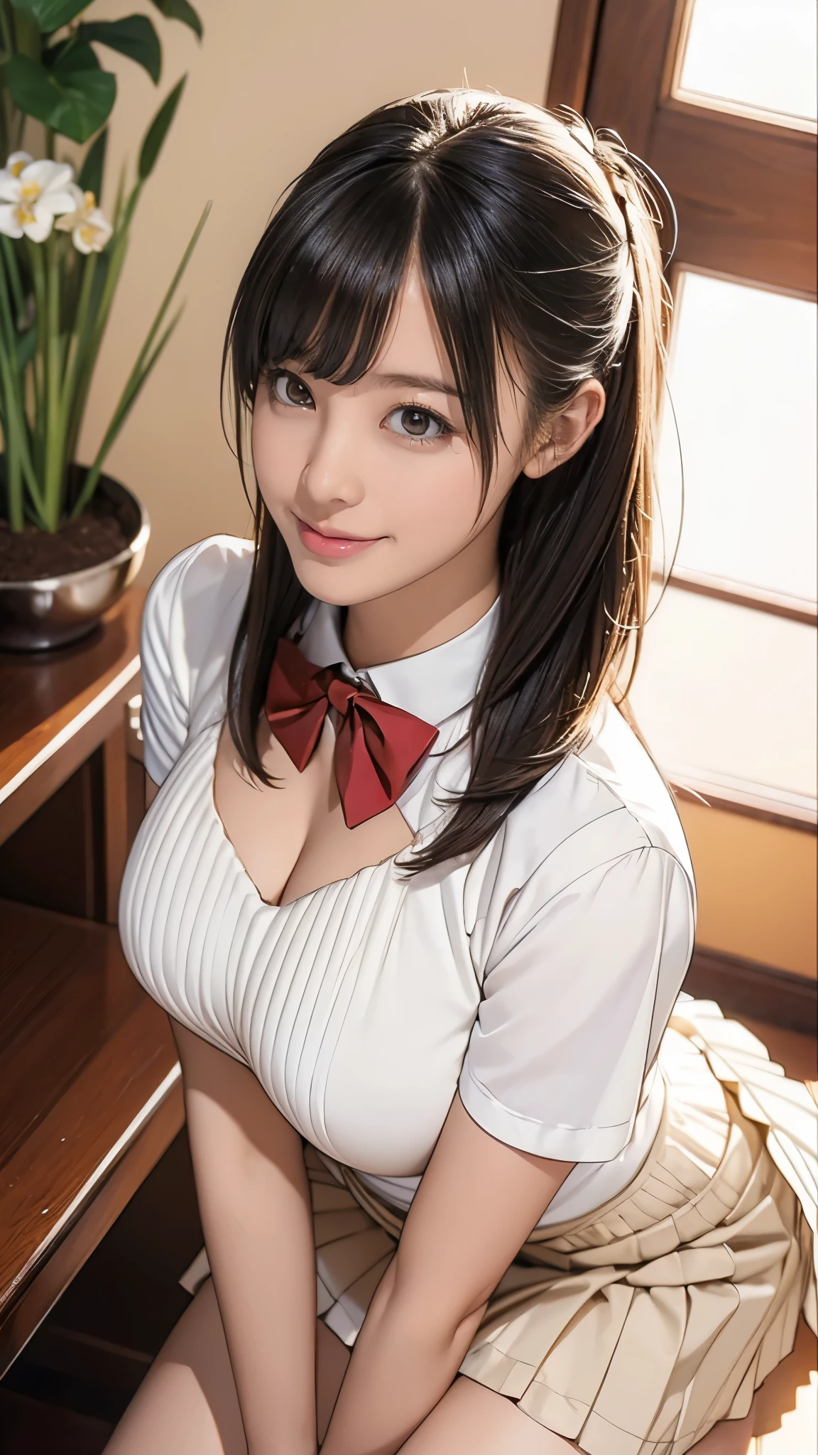 (Best Quality,4K,High resolution:1.2), Ultra-detailed, Realistic portrait, Best Quality
(crass room),
(passionate scene),one young looking high school girl kissing old man
(intense emotion), (carp), (kiss:1.1),
, (closed eyes),student clothes、long hair、Mini Pleated Skirt、Stockings, Large thick framed black glasses, lyin in bed, open mouth, big breasts, breasts out, lingerie, pigtails, tiny waist, abs, black, yellow and pink marching band uniform, sexual touching, having fun
