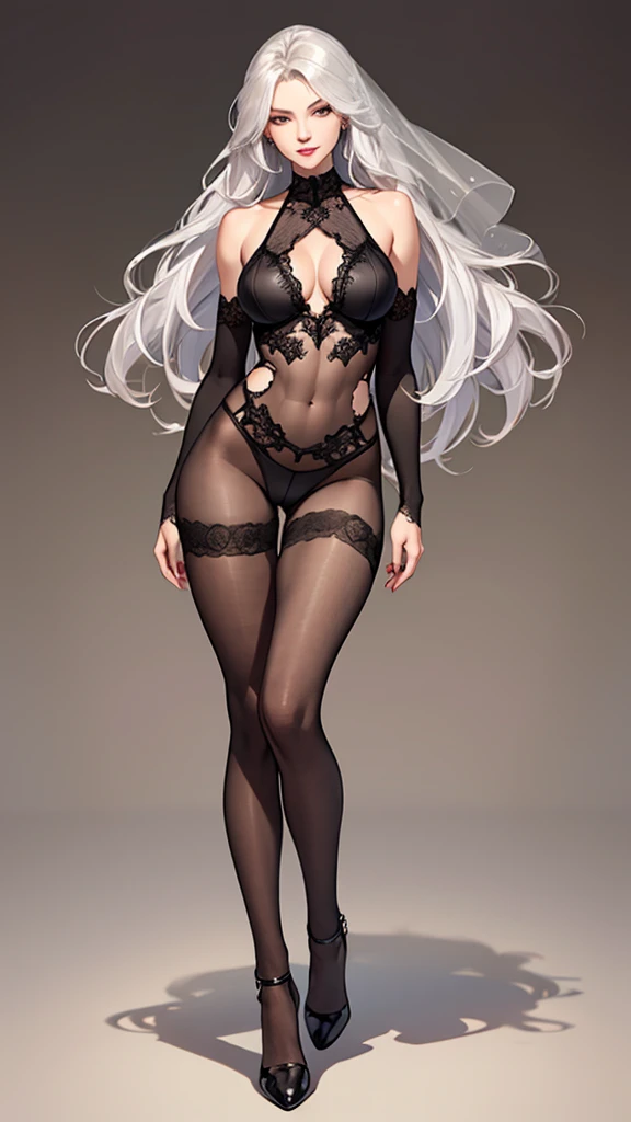 Black silk tights,slenderlegs,full bodyesbian