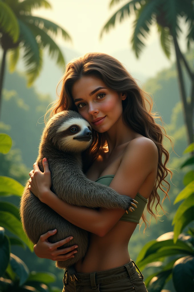 Even the monkey looks very pretty, it hangs from my shoulders leaving them exposed with green printed bands, blue and cream that look beautiful and summery without being too bright.