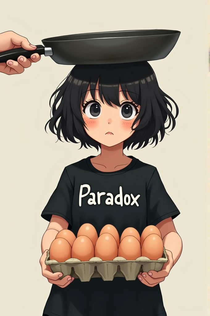 score_9, score_8_up, source_anime, 1girl, solo,The photo shows a young person standing outdoors, They are smiling and wearing a black t-shirt with a design featuring a cat and text, paired with a patterned red sarong or long skirt and sandals. The background appears to be a garden or a green outdoor area..(bound wirsts), (arms behind back), (tapegag, tape gag), dramatic, (looking at viewer), (detailed pupils:1.3), ,red rope, thick rope,normal breast,full body ,long hair,black hair,