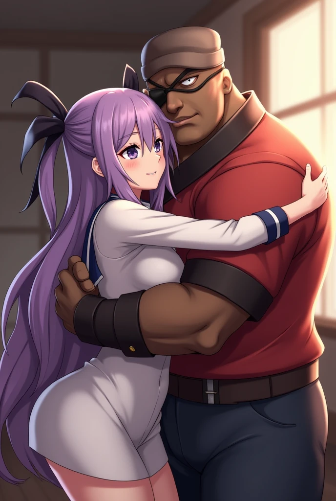 ((1girl)and(1little boy)),hetero, ((((bb(fate/grand order/)))),(purple hair), white leotard, (black pleated skirt), black coat, red hair side ribbon, red neck ribbon, (black pantyhose), bombshell, (ahegao),(trembling), erectile nipples, (cum:1.4),cum in pussy,(cum on clothes:1.4), cum on breasts,cum on body,cum facial, bukkake,cum in mouth,cum on hair,(excessive cum), (1little boy, short stature:1.4),small penis, dark-skinned ,interracial, ((vaginal,sex)),(upright straddle,couple,face-to-face), clothed sex, intercourse with boy, ((wrestling ring)), (masterpiece,best quality:1.3),(ultra-detailed,high resolution:1.2),(illustration),((an extremely delicate and beautiful)),(detailed background),