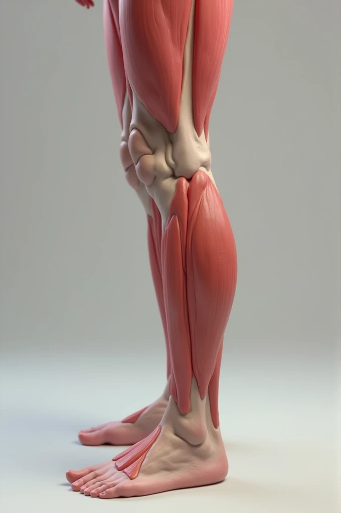 muscle scanner, leg muscle, 3d, muscle fibers