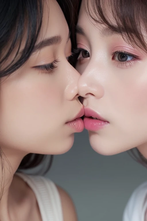 ((masterpiece)),((highest quality)),((8K)),((Ultra high definition)),((high resolution)),((detailed)),((Perfect body)),((Perfect Face)),((Two beauties)),((Lesbian))、((Two people licking each other's breasts)),((huge breasts:1.3)),Chinese Beauty、princessの衣装、Very dense makeup、Jet Black Hair、Shiny Hair、Glowing Skin、Super Straight Hair、Long Hair、Bedroom、royal palace、Luxurious and gorgeous、Gorgeous hair ornament、gold、Royal Family、Yang Guifei、princess、