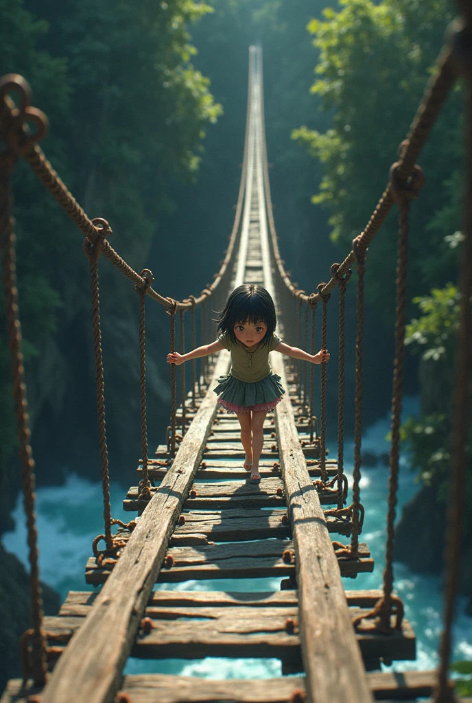 park amusement park animation,Dinosaurs, birds, young girls, robots,bird's eye view,Young girl playing on a roller coaster.