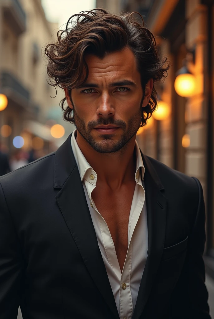 A brave and handsome man